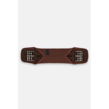 Cilha reta Neoprene Kazan sem elástico Horze Marron demitasse Castanho