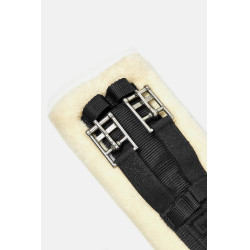 Cilindro de dressage Tartu em neoprene com pele sintética não removível Horze Preto Cilindro de dressage Tartu em neoprene com pele sintética não removível Horze Preto