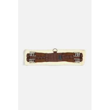 Cilindro de dressage Tartu em neoprene com pele sintética não removível Horze Marron demitasse Castanho Cilindro de dressage Tartu em neoprene com pele sintética não removível Horze Marron demitasse Castanho