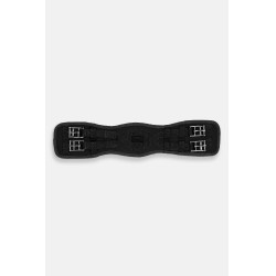 Cilheira de adestramento pré-moldada em neoprene Samara com elástico Horze Preto
