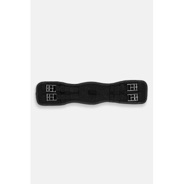 Cilheira de adestramento pré-moldada em neoprene Samara com elástico Horze Preto