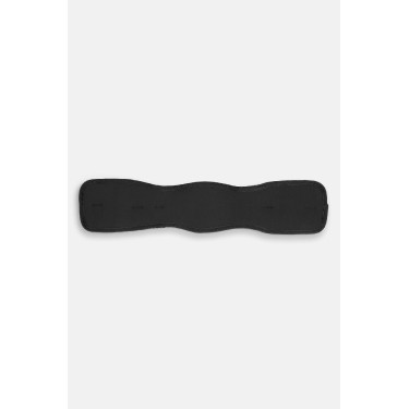 Cilheira de adestramento pré-moldada em neoprene Samara com elástico Horze Preto