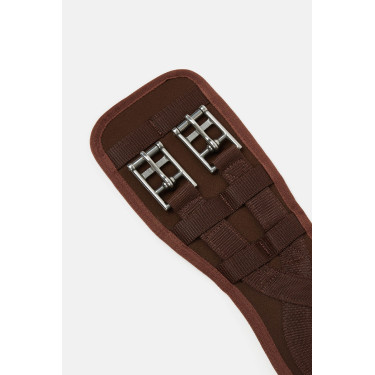 Cilheira de adestramento pré-moldada em neoprene Samara com elástico Horze Marron demitasse Castanho Cilheira de adestramento pré-moldada em neoprene Samara com elástico Horze Marron demitasse Castanho