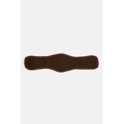 Cilheira de neoprene para dressage Varna sem elástico Horze Marron demitasse Castanho