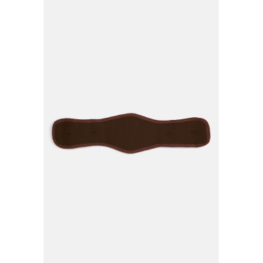 Cilheira de neoprene para dressage Varna sem elástico Horze Marron demitasse Castanho