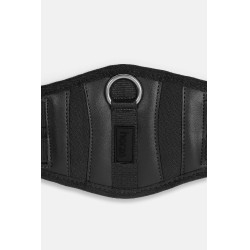 Cilheira de neoprene para dressage Varna sem elástico Horze Preto