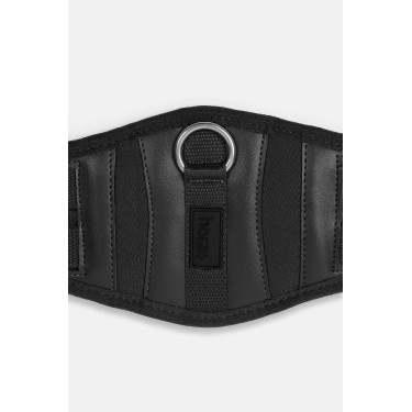 Cilheira de neoprene para dressage Varna sem elástico Horze Preto