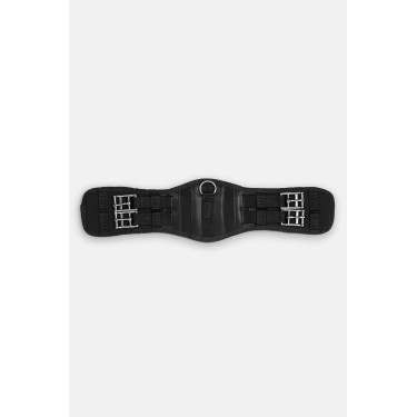 Cilha de adestramento em neoprene Varna com elástico Horze Preto Cilha de adestramento em neoprene Varna com elástico Horze Preto