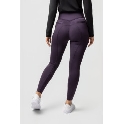 Calça Térmica com Assento Total Mira Feminina Horze Erva-dos-negreiros Violeta