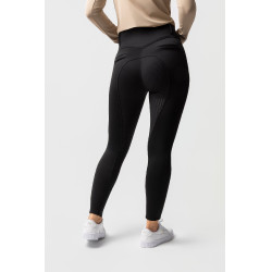 Calça Térmica com Assento Total Mira Feminina Horze Preto