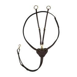 Martingale Winchmore Horze Castanho escuro Martingale Winchmore Horze Castanho escuro