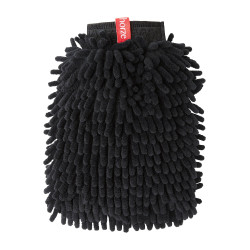 Luva de limpeza em microfibra Horze Preto