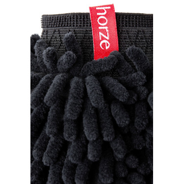 Luva de limpeza em microfibra Horze Preto