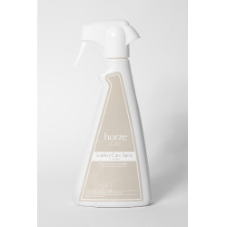 Spray de manutenção de couro tudo-em-um Horze Perfeitamente pálido marrom claro Bege