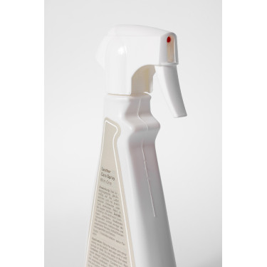 Spray de manutenção de couro tudo-em-um Horze Perfeitamente pálido marrom claro Bege