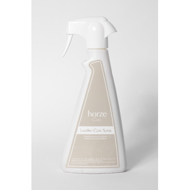 Spray de manutenção de couro Horze Perfeitamente pálido marrom claro Bege