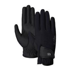 Luvas de equitação de inverno para mulheres Sinja B Vertigo Preto