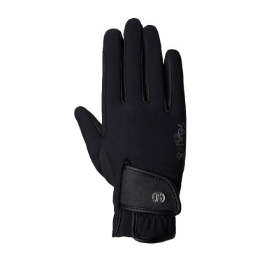 Luvas de equitação de inverno para mulheres Sinja B Vertigo Preto