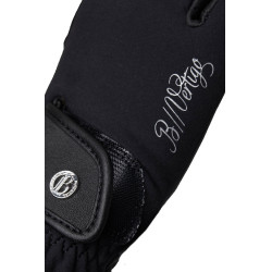 Luvas de equitação de inverno para mulheres Sinja B Vertigo Preto