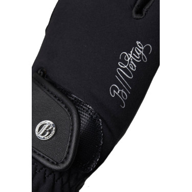 Luvas de equitação de inverno para mulheres Sinja B Vertigo Preto