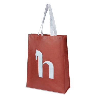 Pequena bolsa de compras Horze Laranja