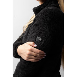 Casaco polar de ursinho Merida Horze feminino Preto Casaco polar de ursinho Merida Horze feminino Preto