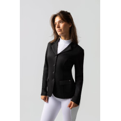Casaco de competição Horze Ada feminino Preto Casaco de competição Horze Ada feminino Preto