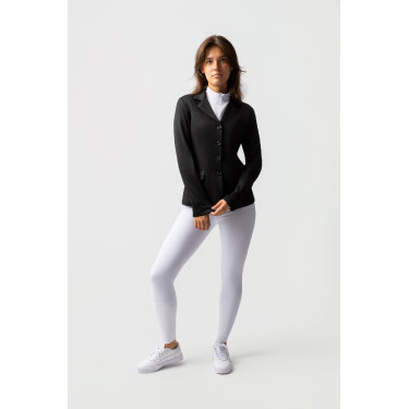 Casaco de competição Horze Ada feminino Preto Casaco de competição Horze Ada feminino Preto
