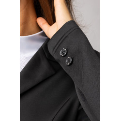 Casaco de competição Horze Ada feminino Preto Casaco de competição Horze Ada feminino Preto