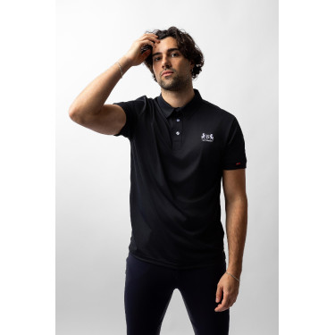 Polo funcional B Vertigo Flynn masculino Cinza antracite escuro Cinzento