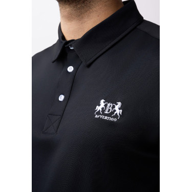 Polo funcional B Vertigo Flynn masculino Cinza antracite escuro Cinzento