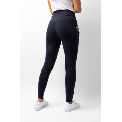 Calça com grip integral para todas as estações Horze Mira Marinho escuro Azul
