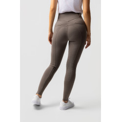 Calça com grip integral para todas as estações Horze Mira Castanho morel