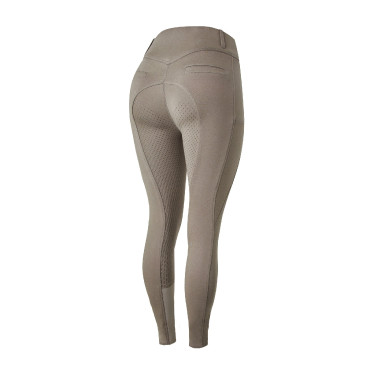 Calça com grip integral para todas as estações Horze Mira Castanho morel