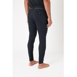 Calça de equitação com reforços B Vertigo Damien masculino Cinza antracite escuro Cinzento