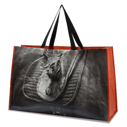 Grande bolsa de compras Horze Laranja