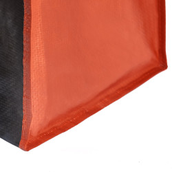Grande bolsa de compras Horze Laranja