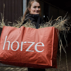 Grande bolsa de compras Horze Laranja