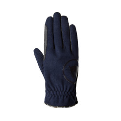 Luvas de equitação de verão Horze Nichelle feminino Marinho escuro Azul Luvas de equitação de verão Horze Nichelle feminino Marinho escuro Azul