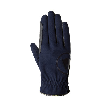 Luvas de equitação de verão Horze Nichelle feminino Marinho escuro Azul Luvas de equitação de verão Horze Nichelle feminino Marinho escuro Azul