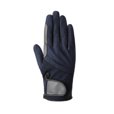 Luvas de equitação de verão Horze Leni feminino Marinho escuro Azul Luvas de equitação de verão Horze Leni feminino Marinho escuro Azul