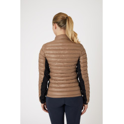 Casaco acolchoado ultraleve B Vertigo Simone feminino Biscoito de gengibre Bege