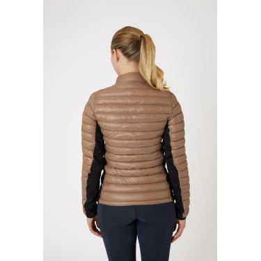 Casaco acolchoado ultraleve B Vertigo Simone feminino Biscoito de gengibre Bege