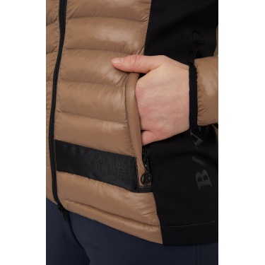 Casaco acolchoado ultraleve B Vertigo Simone feminino Biscoito de gengibre Bege