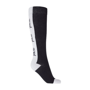 Meias bicolores para botas Horze Marinho escuro Azul