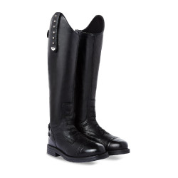 Botas Horze Portland infantil com strass Preto