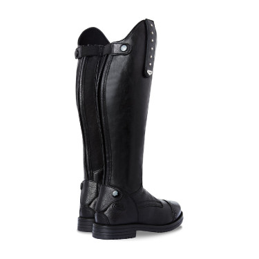 Botas Horze Portland infantil com strass Preto