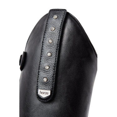 Botas Horze Portland infantil com strass Preto