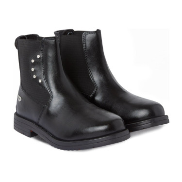 Botas Horze Portland strass infantil Preto