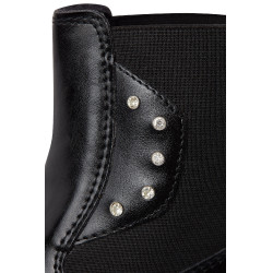 Botas Horze Portland strass infantil Preto